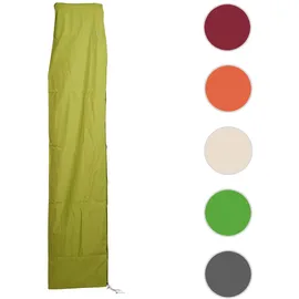 Mendler Schirmhülle HWC für Ampelschirm bis 4,3 m Polyester hellgrün
