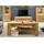 MASSIVMOEBEL24.DE KENT Beige Wildeiche 110 x 45 x 70 cm