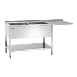 Bartscher Spülcenter 700, B1600 2 Becken LI