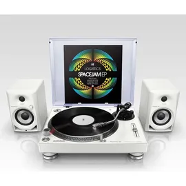 Pioneer DJ DM-40D-W 4" Desktopmonitorsystem Weiß