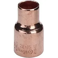 Viega Muffe 102111 28 x 22 mm copper