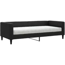 vidaXL Tagesbett 90 x 200 cm Schwarz