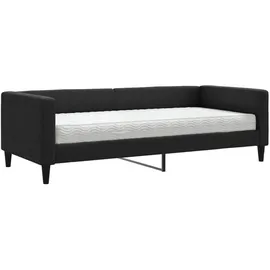 vidaXL Tagesbett 90 x 200 cm Schwarz
