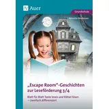 Auer Verlag i.d.AAP LW Escape-Room-Geschichten zur Leseförderung 3/4