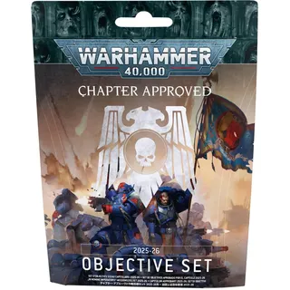 Games Workshop - Warhammer 40.000 - Chapter Approved: Objectives Set (Edition 2025-26)