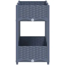 vidaXL Hochbeet Polypropylen 80 x 40 x 71 cm