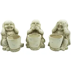 NOOR living Buddha, Terrakotta