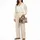 Valentino Tyle Henkeltasche Kunstleder Beige/Braun