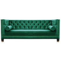 JVmoebel Chesterfield-Sofa, Grüne Chesterfield Sofa Kreative Möbel Stoff Design Couchen Neu grün