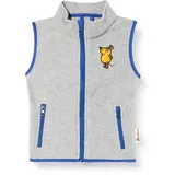 Playshoes Fleece Weste Unisex Kinder Outdoor-Oberteil, grau/melange Die Maus, 98