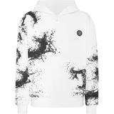 Plein Sport Splash Sweatjacke Herren Schwarz/Weiß 3XL