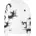 Sweatjacke Schwarz/Weiß 3XL