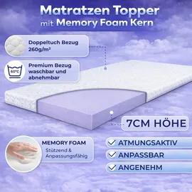 Arensberger Topper SOFT Plus Matratzentopper 120 x 200 cm