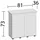 JUWEL AQUARIUM Aquarienunterschrank SBX Rio 125 grau