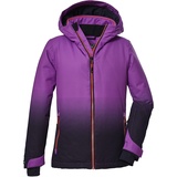 KILLTEC Mädchen Skijacke wasserdicht/Funktionsjacke mit Kapuze und Schneefang KSW 183 GRLS SKI JCKT, neon reines orchidee, 176, 39905-000