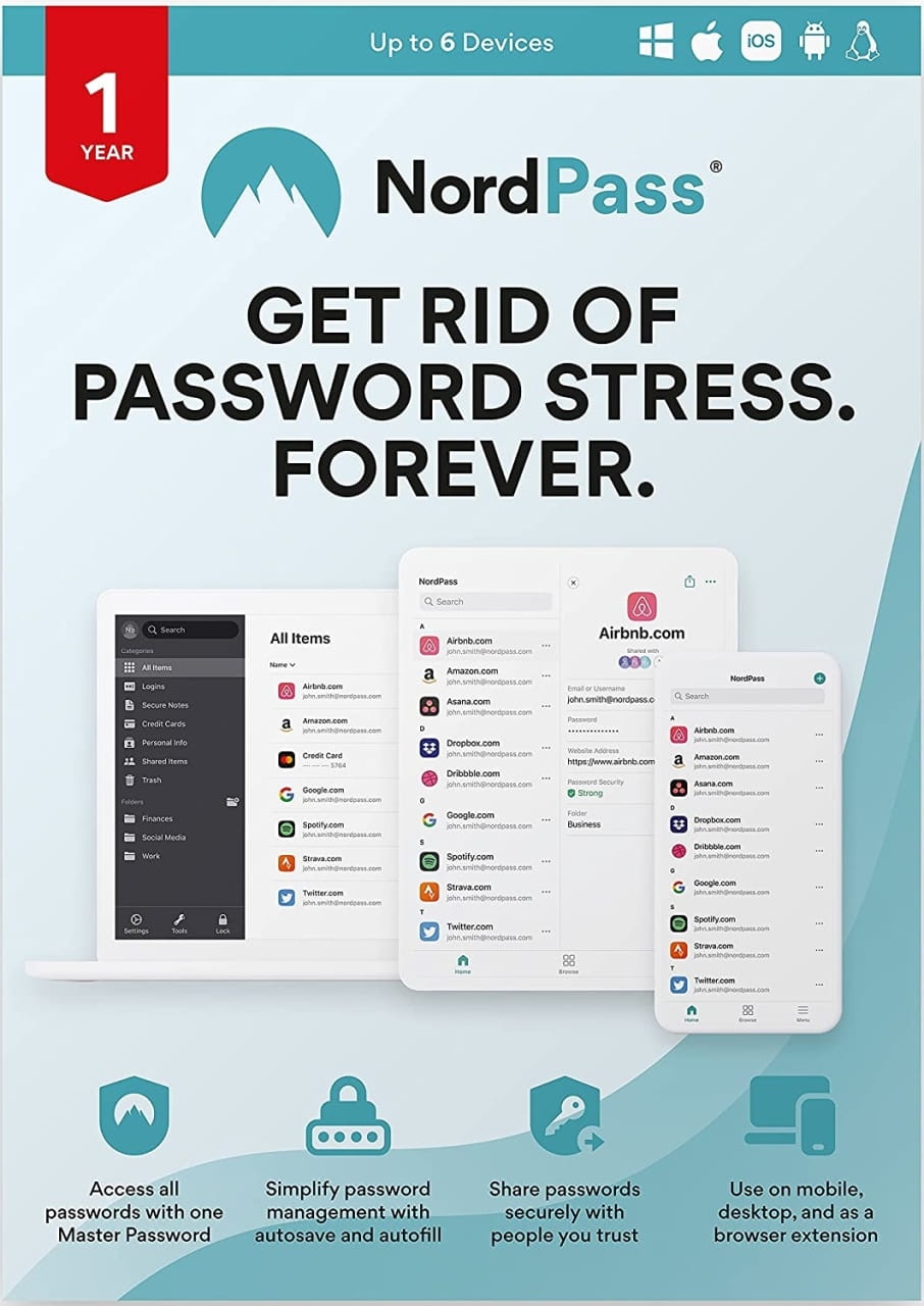 NordPass Premium Password Manager