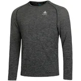Odlo Essential Seamless langarmtrikot grau L