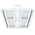 Zumtobel Group CR2 L27k-840 2-flg. weiß
