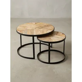 KADIMA DESIGN Esino Beige Akazie 60 x 40 cm