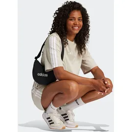 adidas Sportswear T-Shirt W 3S SJ TLR T mit Rundhalsausschnitt, bauchfreie Schnittform, ohne Verschluss grau XXL (50/52)