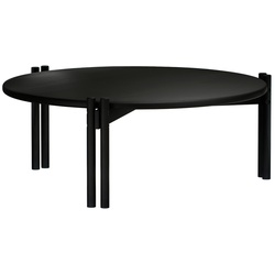 KARUP Design - Sticks Couchtisch, low Ø 80 cm, black night