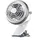 Sichler Haushaltsgeräte Mobiler Ventilator mit Klemme, USB- & Batterie-Betrieb, 3 W, Ø 12,7 cm