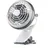 Sichler Haushaltsgeräte Mobiler Ventilator mit Klemme, USB- & Batterie-Betrieb, 3 W, Ø 12,7 cm