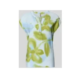 Soyaconcept Kurzarmbluse SC-CATE 1 Blau M