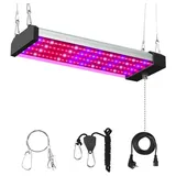 Merry 2024 Pflanzenlampe Pflanzenleuchte LED Grow Lampe,Vollspektrum Pflanzenlicht, Big 30cm 120LEDs