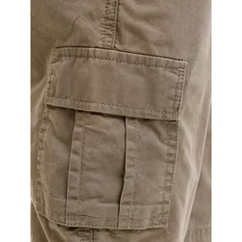 Jack & Jones Junior "JPSTCOLE MATTY CARGO SHORT MID JNR", Mädchen, Gr. 146, N-Gr, crocodile, Web, Obermaterial: 100% Baumwolle, unifarben, loose fit knöchellang, Hosen
