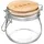 5five simply smart 5five - Glaskrug deckel pin "wording" 0,5l