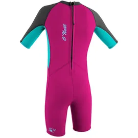 O'Neill Wetsuits Kinder Toddler Reactor Spring Neoprenanzug, Berry/Ltaqua/Graph, 3 Jahre