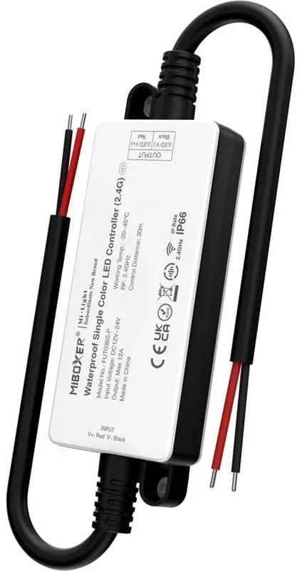 LED Controller - DC12/24V - 2.4GHz RF - 12A (FUT036S-P)