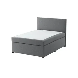 Möbel Kraft Boxspringbett 97 x 104 cm H3 Grau