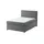 Möbel Kraft Boxspringbett 97 x 104 cm H3 Grau