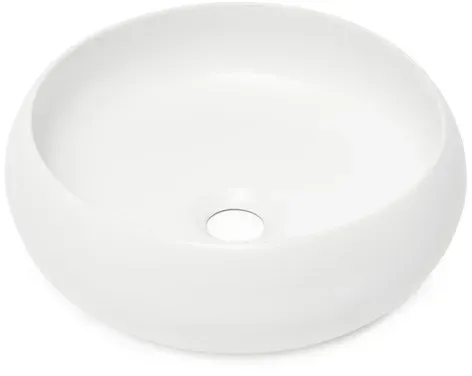 Countertop washbasin SAT Feel 36x36 cm matte without overflow SATFEEL3636