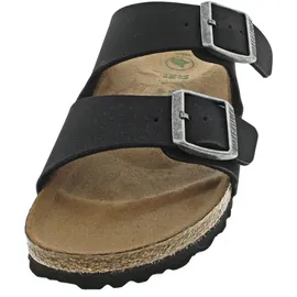 Birkenstock Arizona Vegan Birko-Flor Nubuk schmal schwarz 38