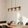 LINDBY Enrique 3-flg. 90 cm rund/Amber/Black/Oak