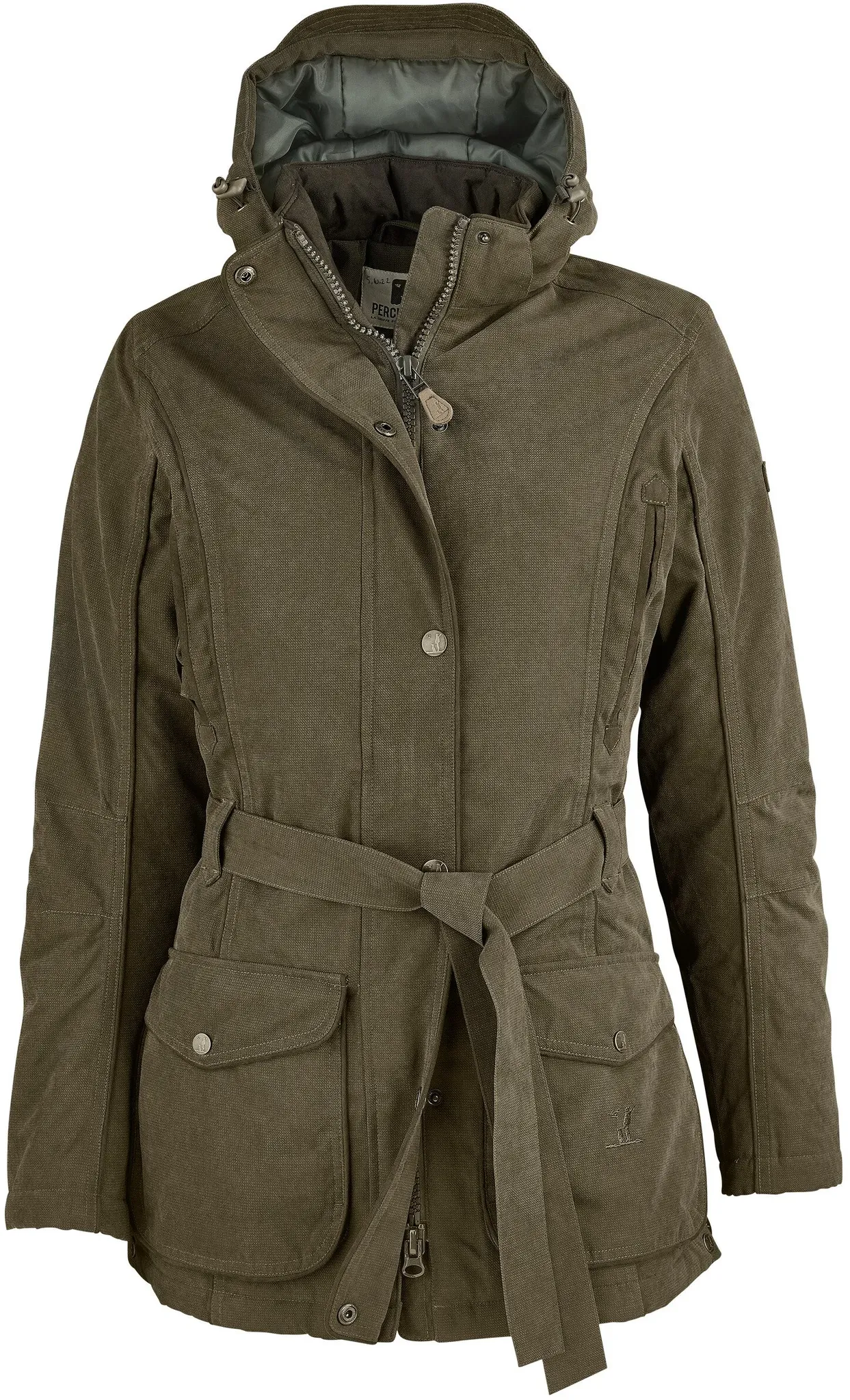 Percussion Damenjacke Rambouillet, grün, XL