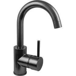 WELLWATER Armatur »VICENZA«, Einhebelmischer, Durchflussmenge: 9 l/min - grau