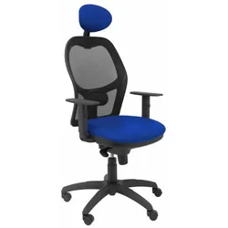 Bürostuhl mit Kopfstütze Jorquera malla P&C SNSPAZC Blau