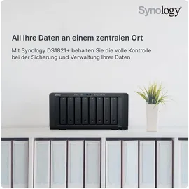 Synology Disk Station DS1821+ - NAS-Server - 8 Schächte