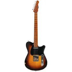Wild Customs Wild-TV Deluxe MN Relic Sunburst #1 - E-Gitarre