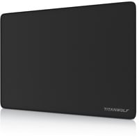 Titanwolf Speed Gaming Mauspad 350 x 250mm Mousepad / 3mm Höhe / rutschfest / strapazierfähig