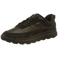 GEOX Herren U Spherica Sneakers, Schwarz, 46