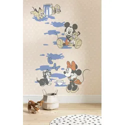 Fototapete KOMAR "Digitaldruck Vlies - Mickey Artsy Flow - Größe 200 x 250 cm", bunt, Rollen:, Vlies, Tapeten, Kinderzimmer