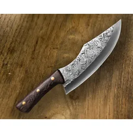 Muxel Exklusives Hackmesser 18 cm Silberfarben