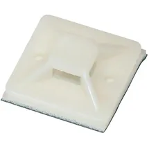 BLANKO Klebesockel für Kabelbinder 50 Stück 20 x 20 mm