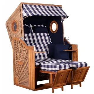 deVries Strandkorb Trend 45 PE walnut