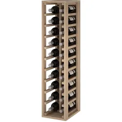 Godello Serie Weinregal aus massiver Eiche 20 Flaschen